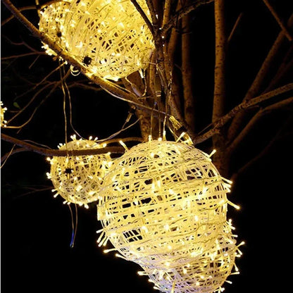 LED-Lichtkugeln Atmosphärische Beleuchtung Innen Außen