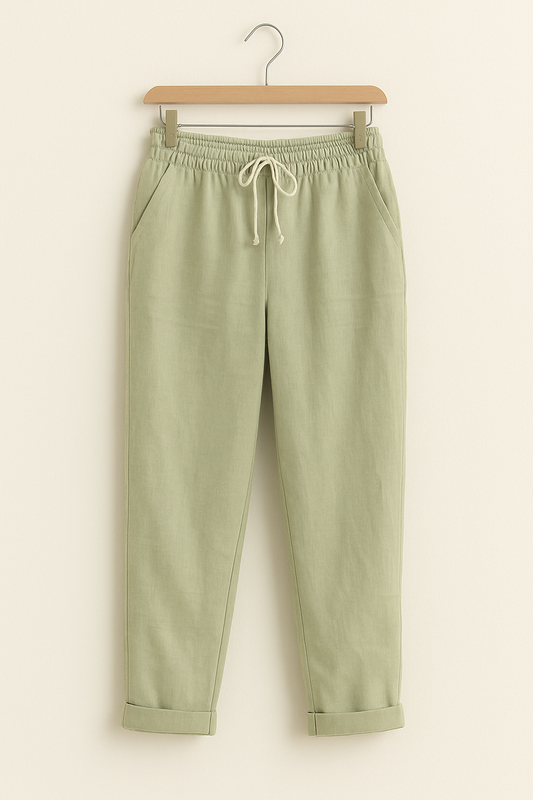 Herren Hose mit Gummibund und Kordelzug - Norvielle