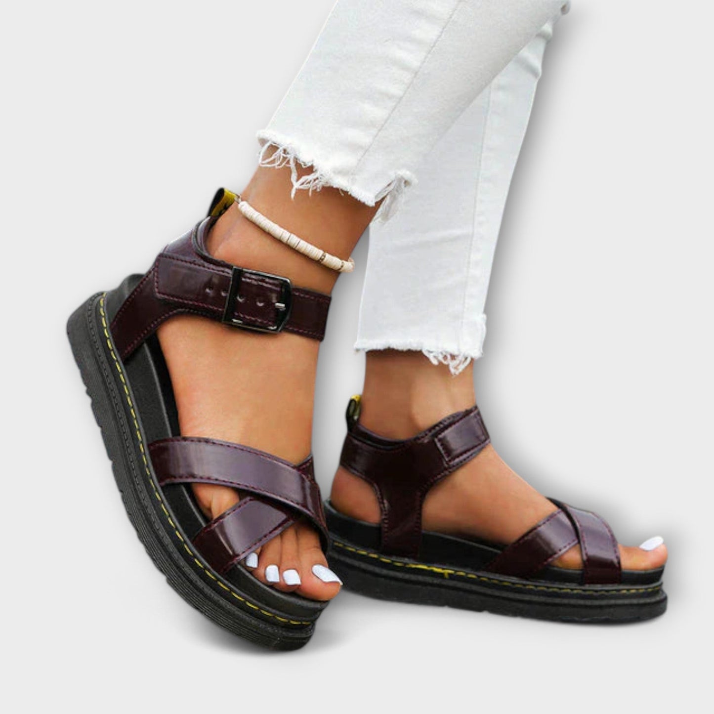 Damen Orthopädische Sportsandalen Rosa für optimalen Komfort