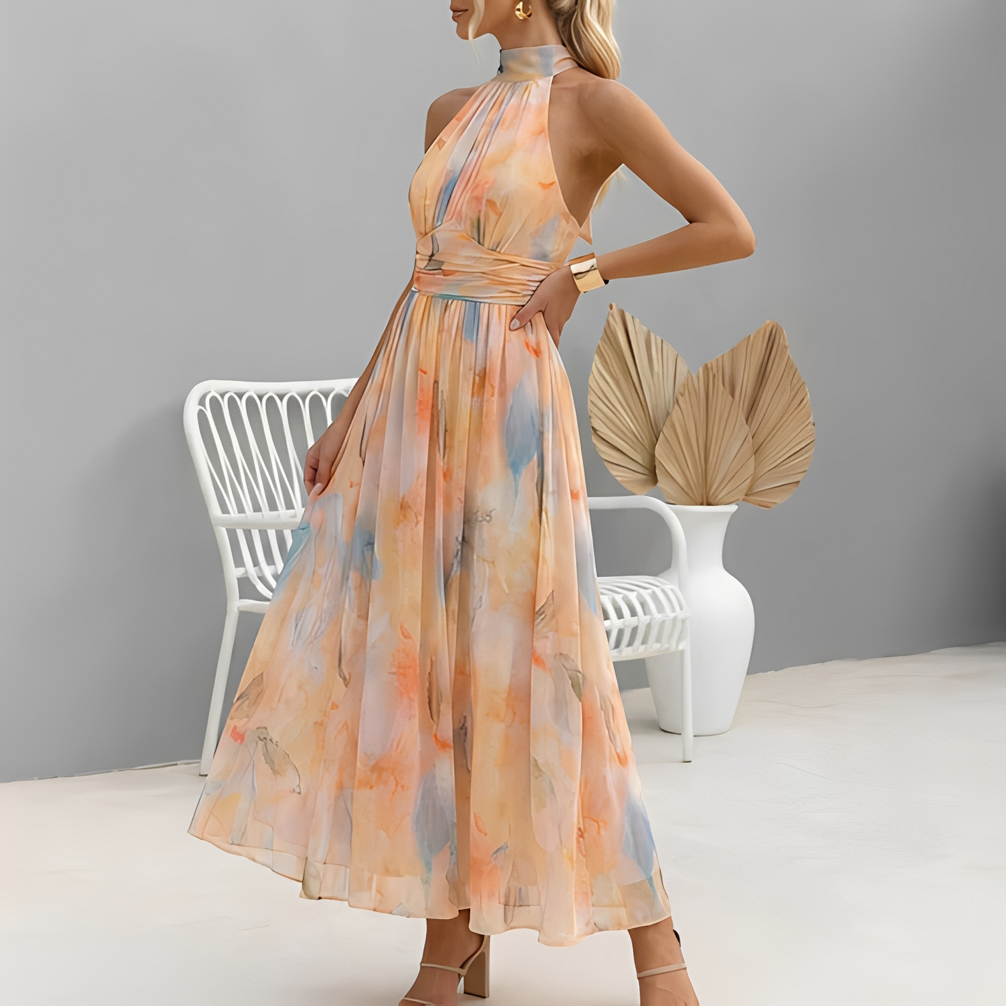 Damenkleid Elegant Kasandrah Seide