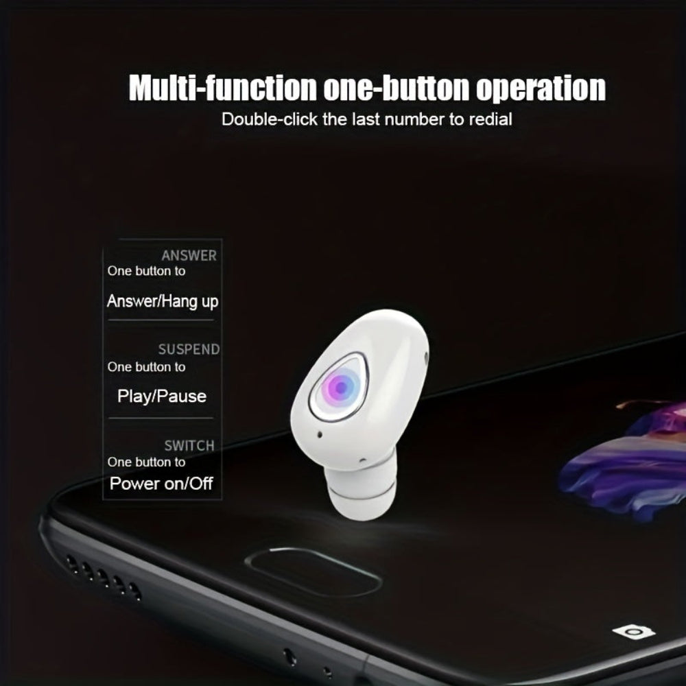 Kabellose Bluetooth-Ohrhörer Einseitig Mini