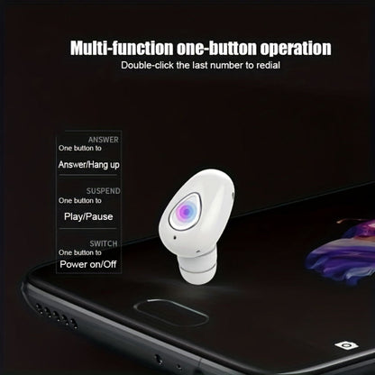 Kabellose Bluetooth-Ohrhörer Einseitig Mini