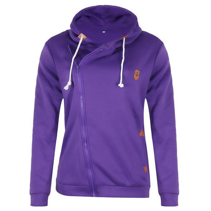 Norvielle Herren Hoodie mit Reißverschluss und Kordelzug