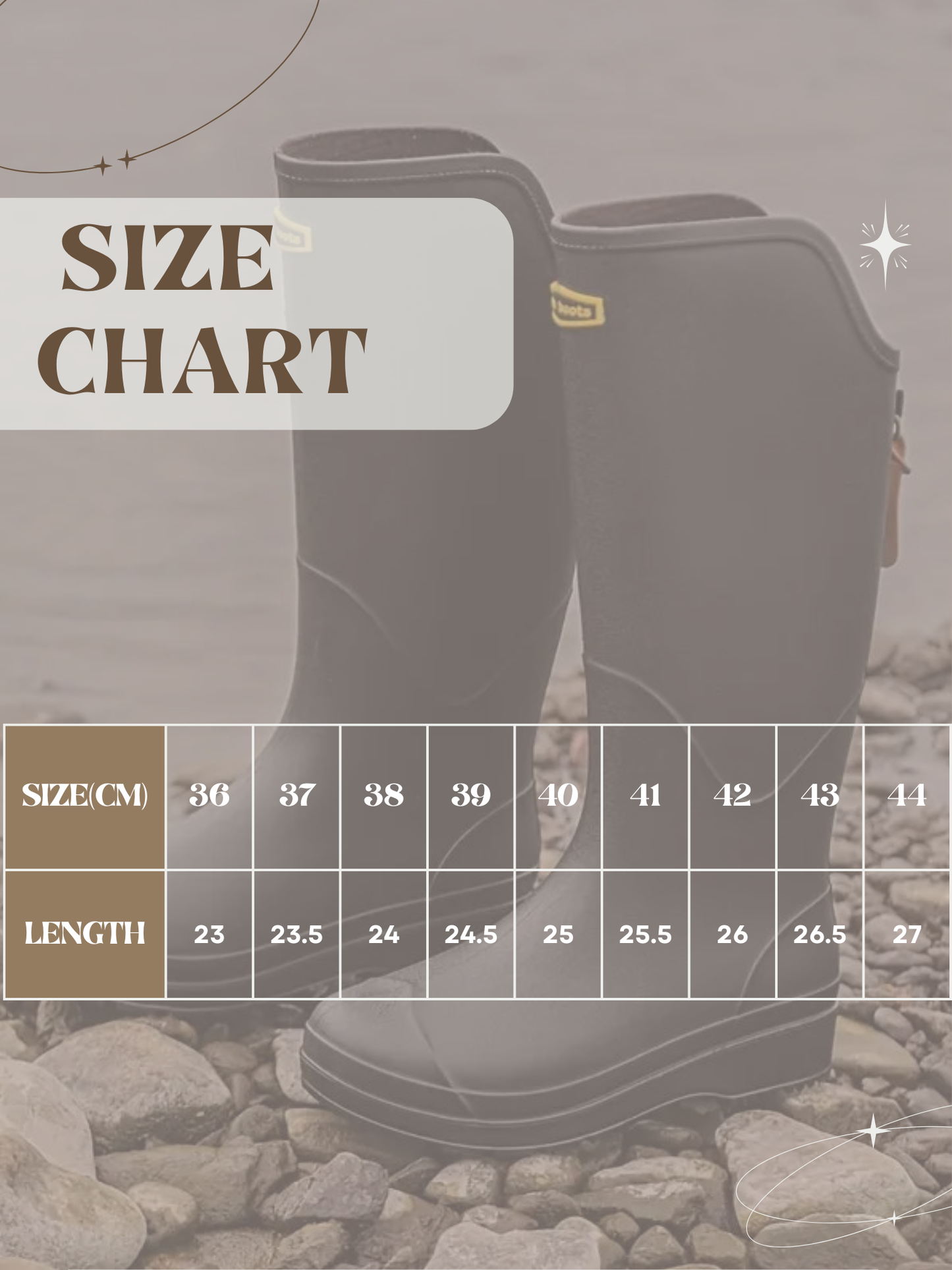 Damen Gummistiefel Wasserdicht Leichtgewicht Schwarz - Norvielle