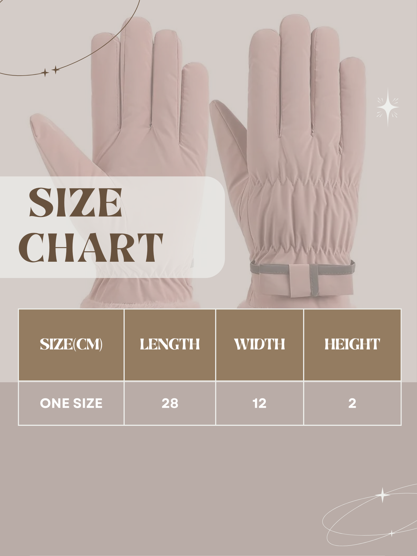 Norvielle Touchscreen-Handschuhe Unisex Winter