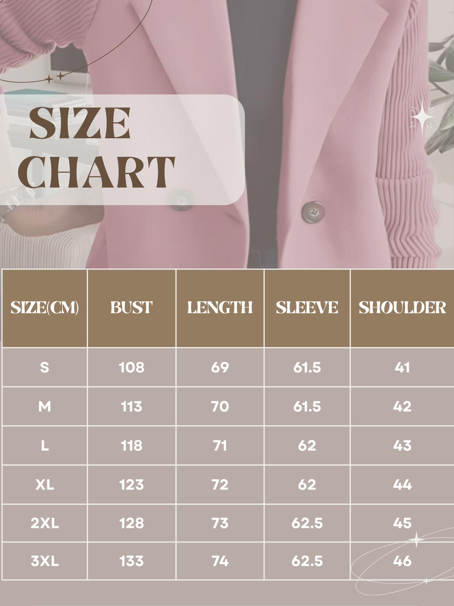Damen Strickärmel Blazer Hüftlang Maßgeschneidert - Norvielle