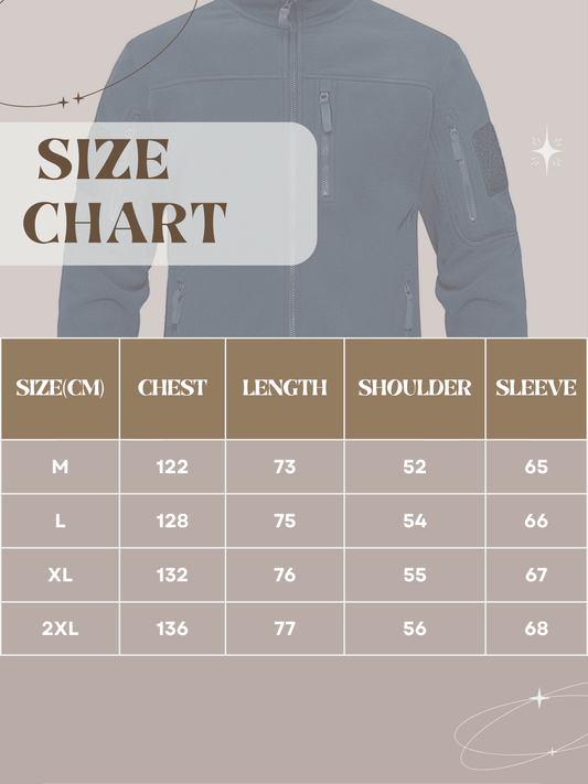 Herren Fleecejacke Thermal Hochkragen Regulär Schwarz - Norvielle