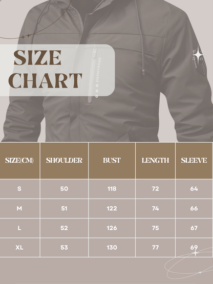 Herren Fleecejacke Mit Kapuze Regelmäßig