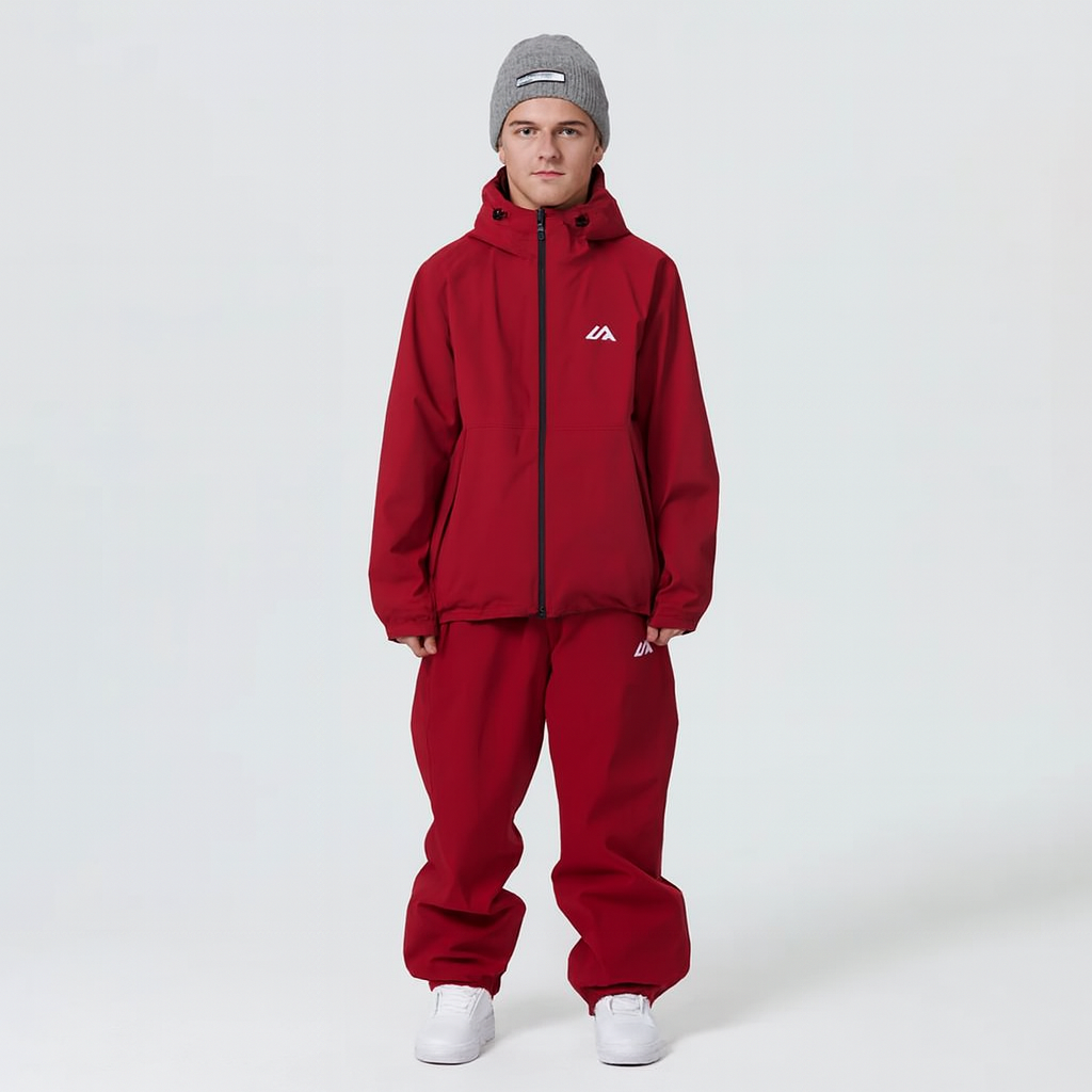 Unisex Skianzug Wetterbeständig Funktionsmaterial