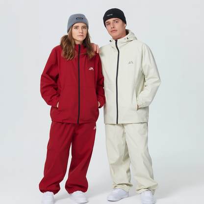 Unisex Skianzug Wetterbeständig Funktionsmaterial