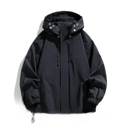 Herren Skijacke Oversized mit Kapuze Wasserdicht