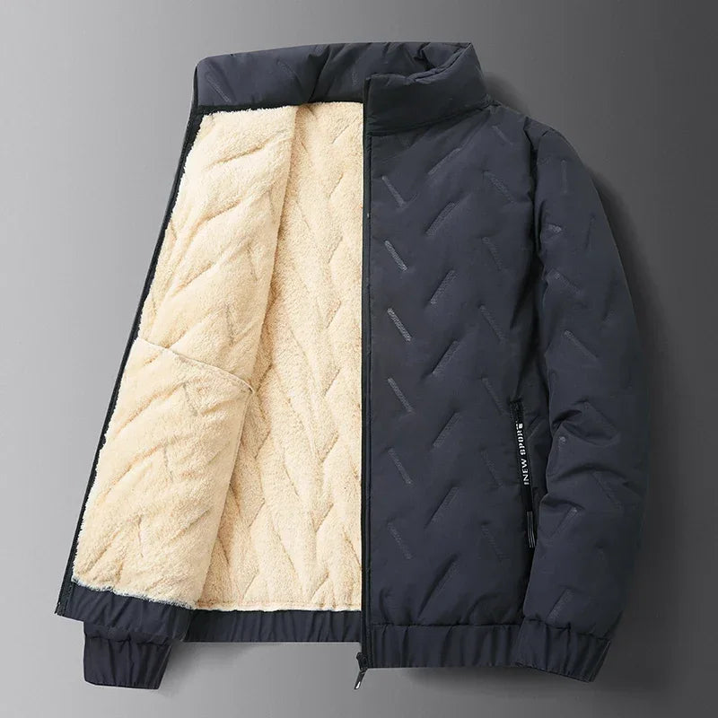 Herren Skijacke Winddicht Klassisches Design
