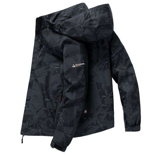 Herren Winter Skijacke Kapuze Wasserabweisend - Norvielle