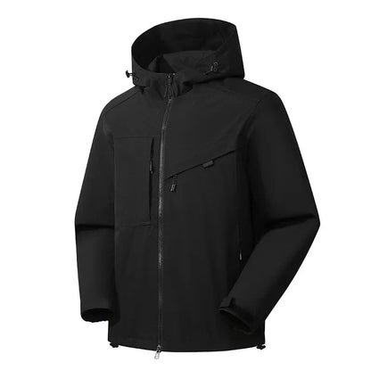 Herren Skijacke Lockere Passform Kapuzen Design