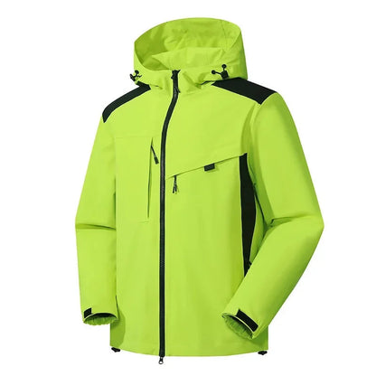 Herren Skijacke Lockere Passform Kapuzen Design