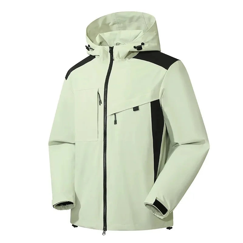 Herren Skijacke Lockere Passform Kapuzen Design