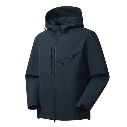 Herren Skijacke Lockere Passform Kapuzen Design