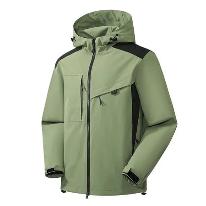 Herren Skijacke Lockere Passform Kapuzen Design