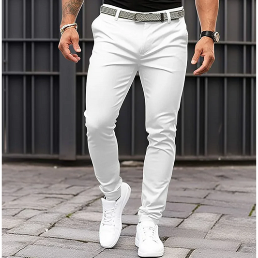 Herren Stretch-Chinohosen Schmale Passform Skinny Chinos - Norvielle