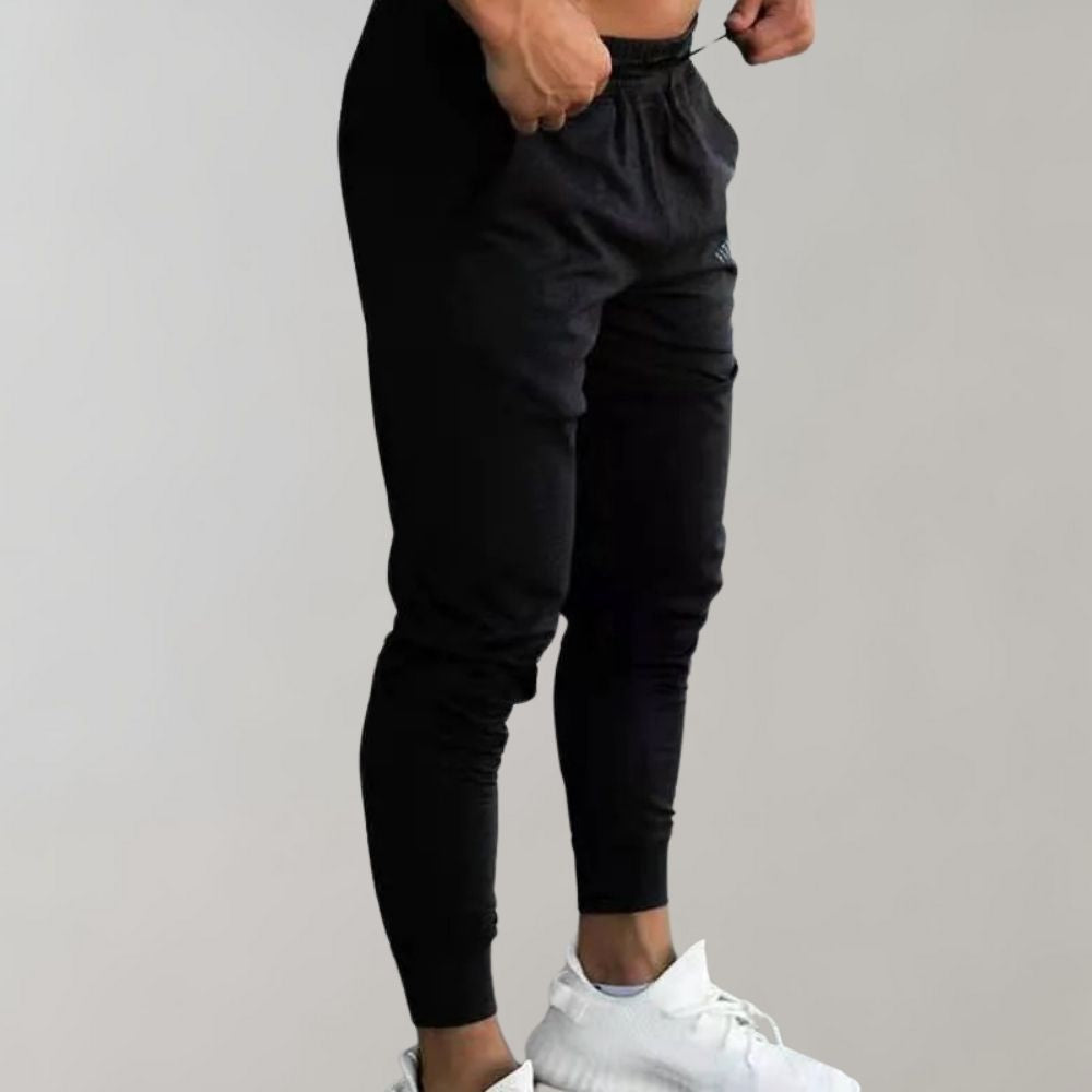 Slim Fit Jogger | Elastische Taille | Kordelzug | Sweatpants | Jogginghosen-Chaps Herrenmode