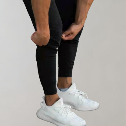 Slim Fit Jogger | Elastische Taille | Kordelzug | Sweatpants | Jogginghosen-Chaps Herrenmode