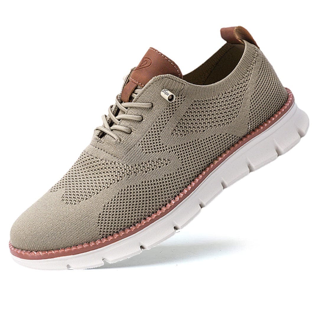 Slip-On-Sneakers | Mesh | Turnschuhe | Wanderschuhe | Herren-Sneakers-Braun-40-Chaps Herrenmode