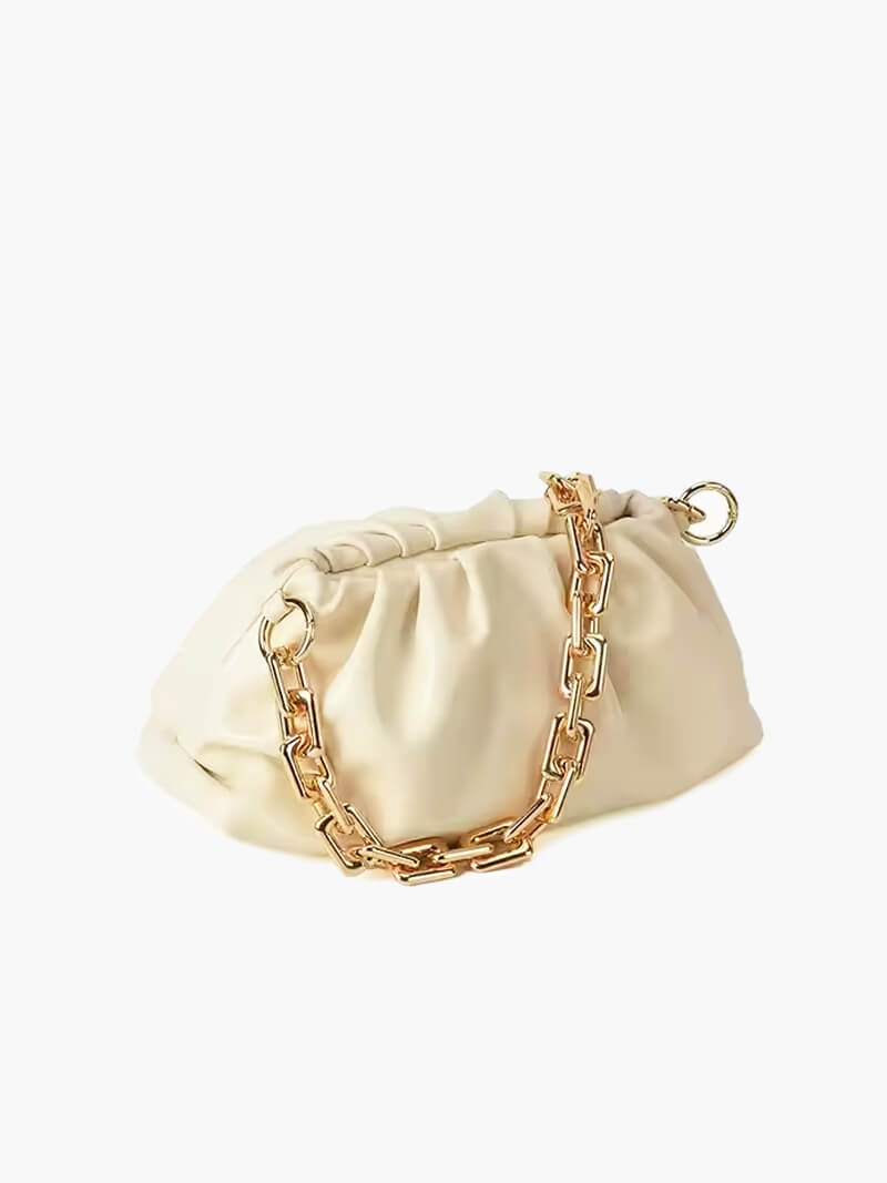 Damenhandtasche mit Goldkette Modern