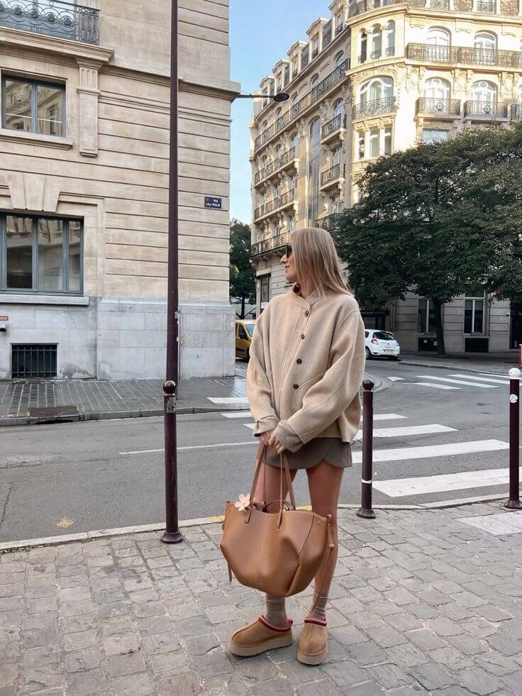 Damen-Shopper aus Kunstleder Elegantes Design