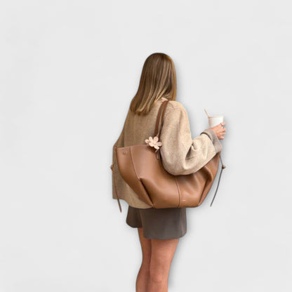 Damen-Handtasche Alltag Leder
