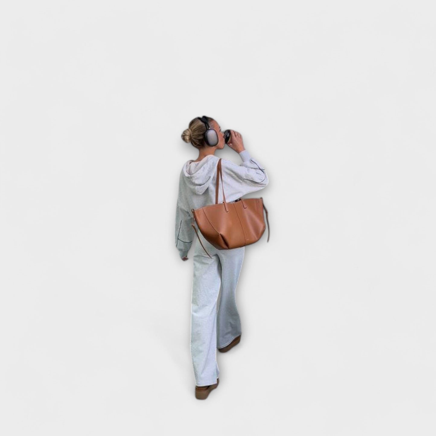 Damen-Handtasche Alltag Leder
