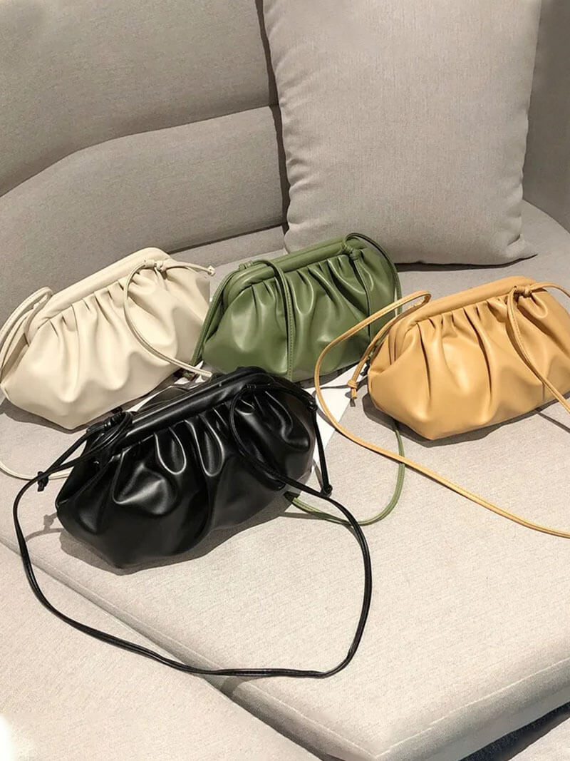 Damen Pouch Tasche Kunstleder