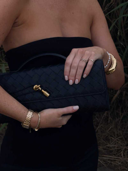 Geflochtene Damenhandtasche