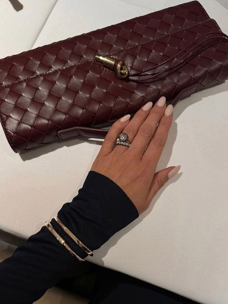 Geflochtene Damenhandtasche