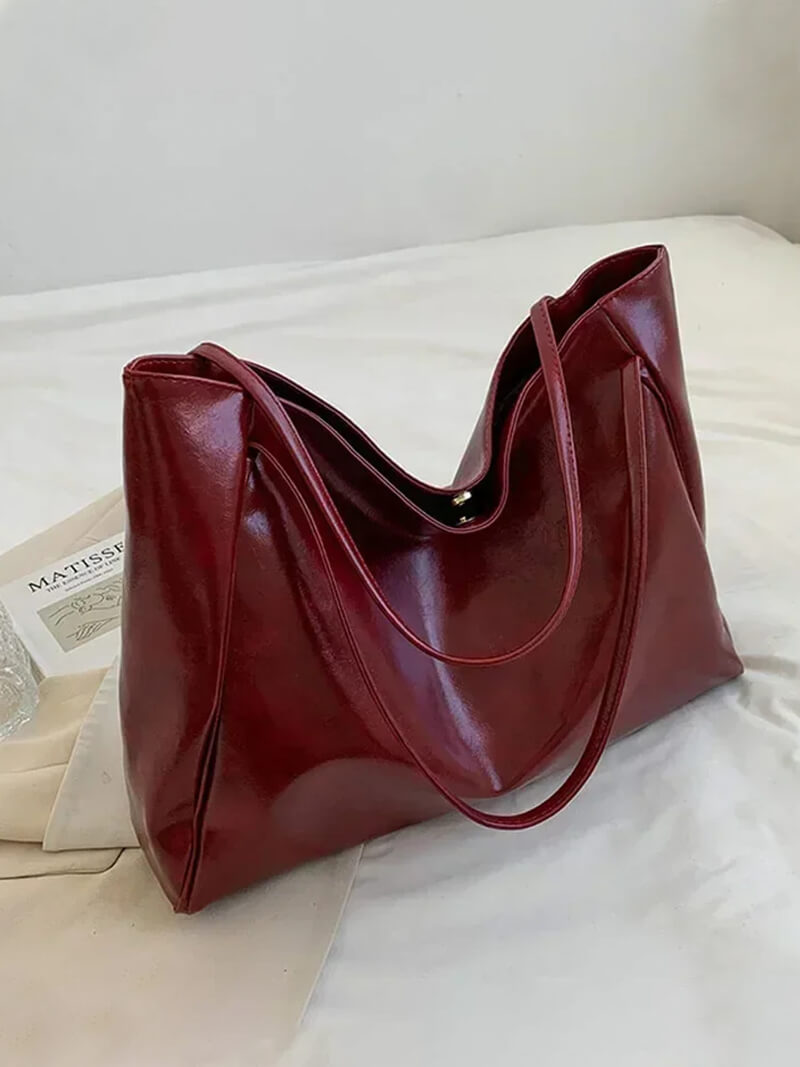 Damenhandtasche Kunstleder Einfach