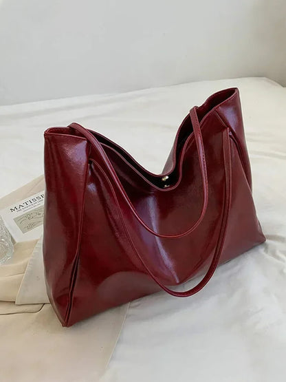 Damenhandtasche Kunstleder Einfach