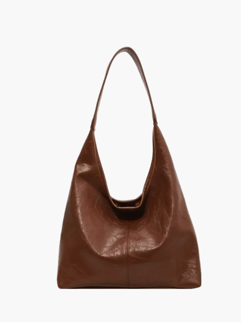 Caroly Damen Umhängetasche Kunstleder Minimalistisch