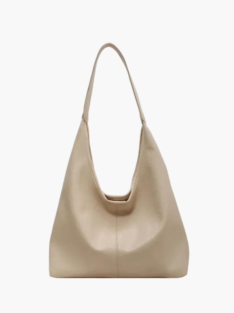 Caroly Damen Umhängetasche Kunstleder Minimalistisch
