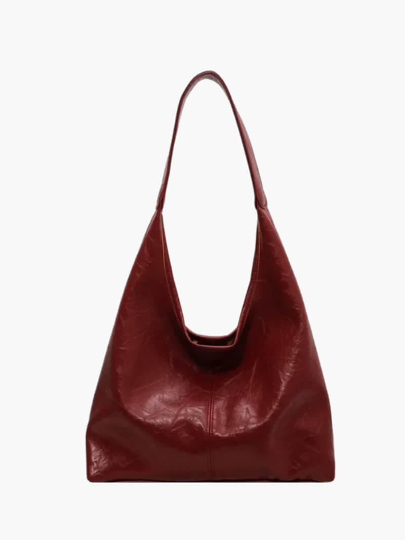Caroly Damen Umhängetasche Kunstleder Minimalistisch