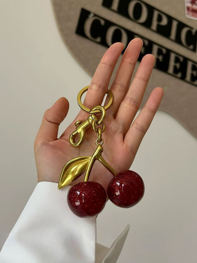 Kirschen Anhänger Kette