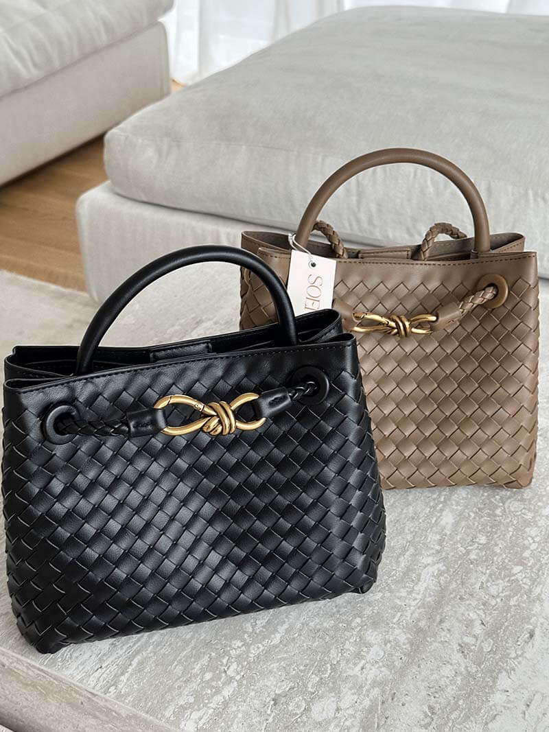 Geflochtene Damen Mini-Tasche Elegantes Design
