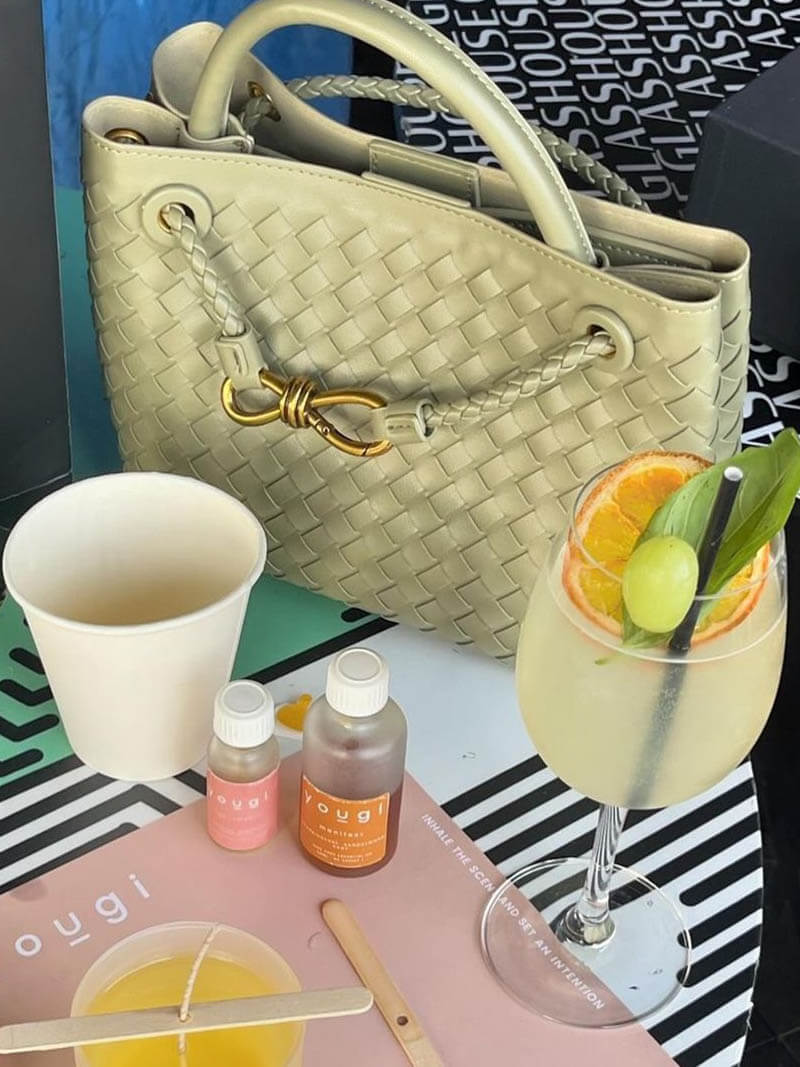 Geflochtene Damen Mini-Tasche Elegantes Design