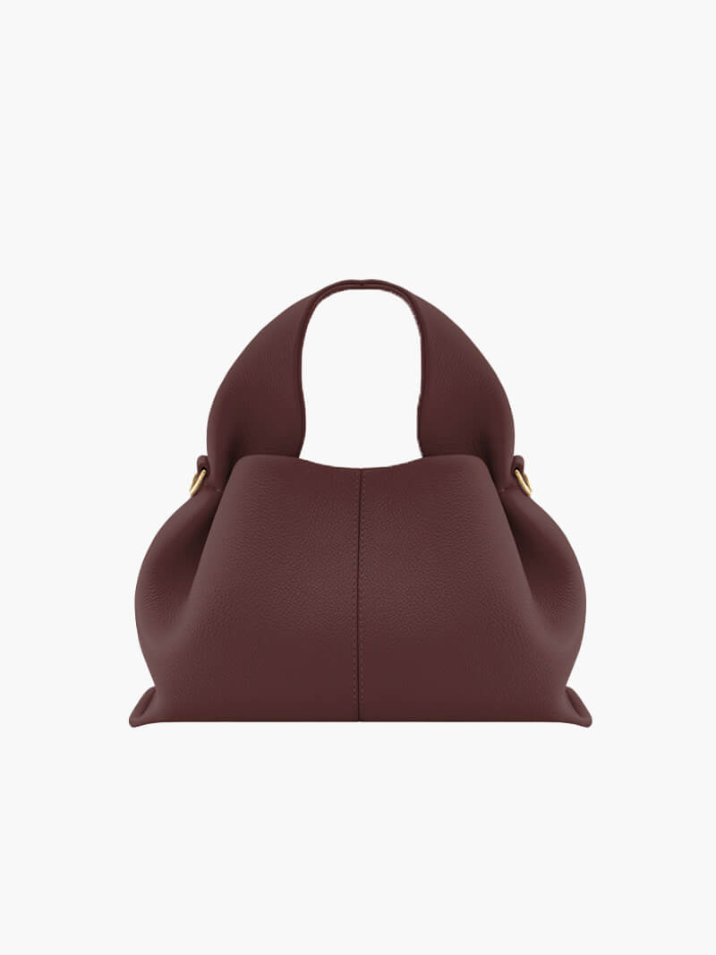 Kunstledertasche Damen Minimalistisch