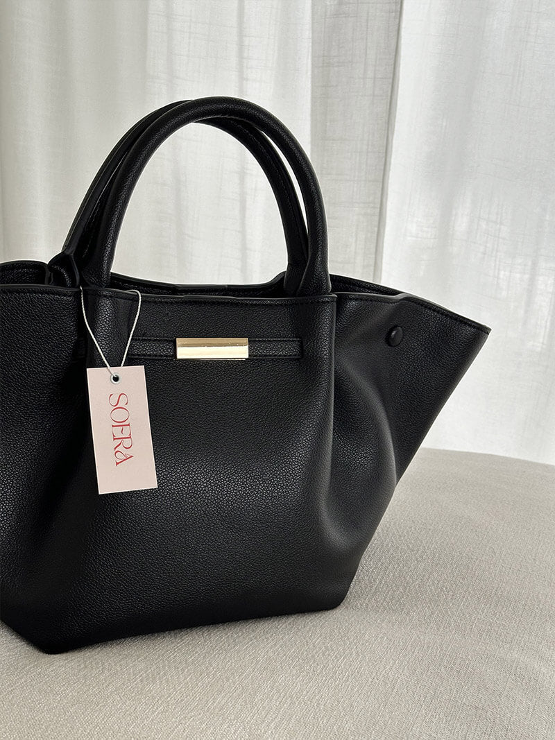 Damen-Shopper aus Kunstleder Groß