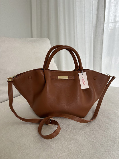 Damen-Shopper aus Kunstleder Groß
