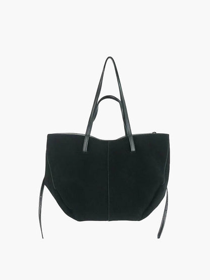 Damen Shopper-Tasche Wildleder Groß