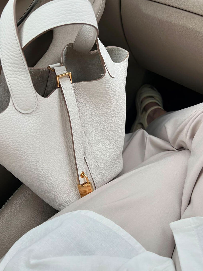 Zelinda Damen Bucket-Bag Kunstleder Stilvoll