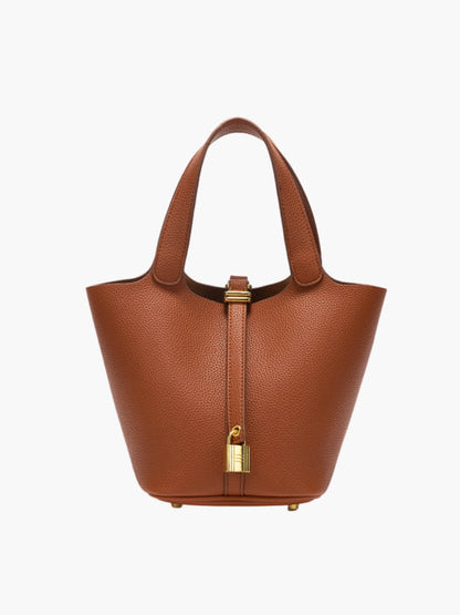 Zelinda Damen Bucket-Bag Kunstleder Stilvoll