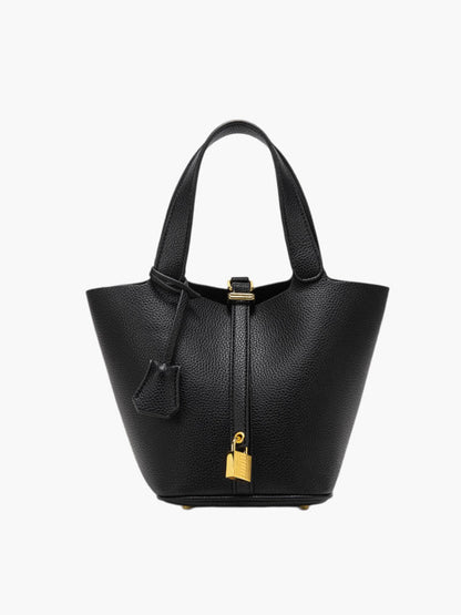 Zelinda Damen Bucket-Bag Kunstleder Stilvoll