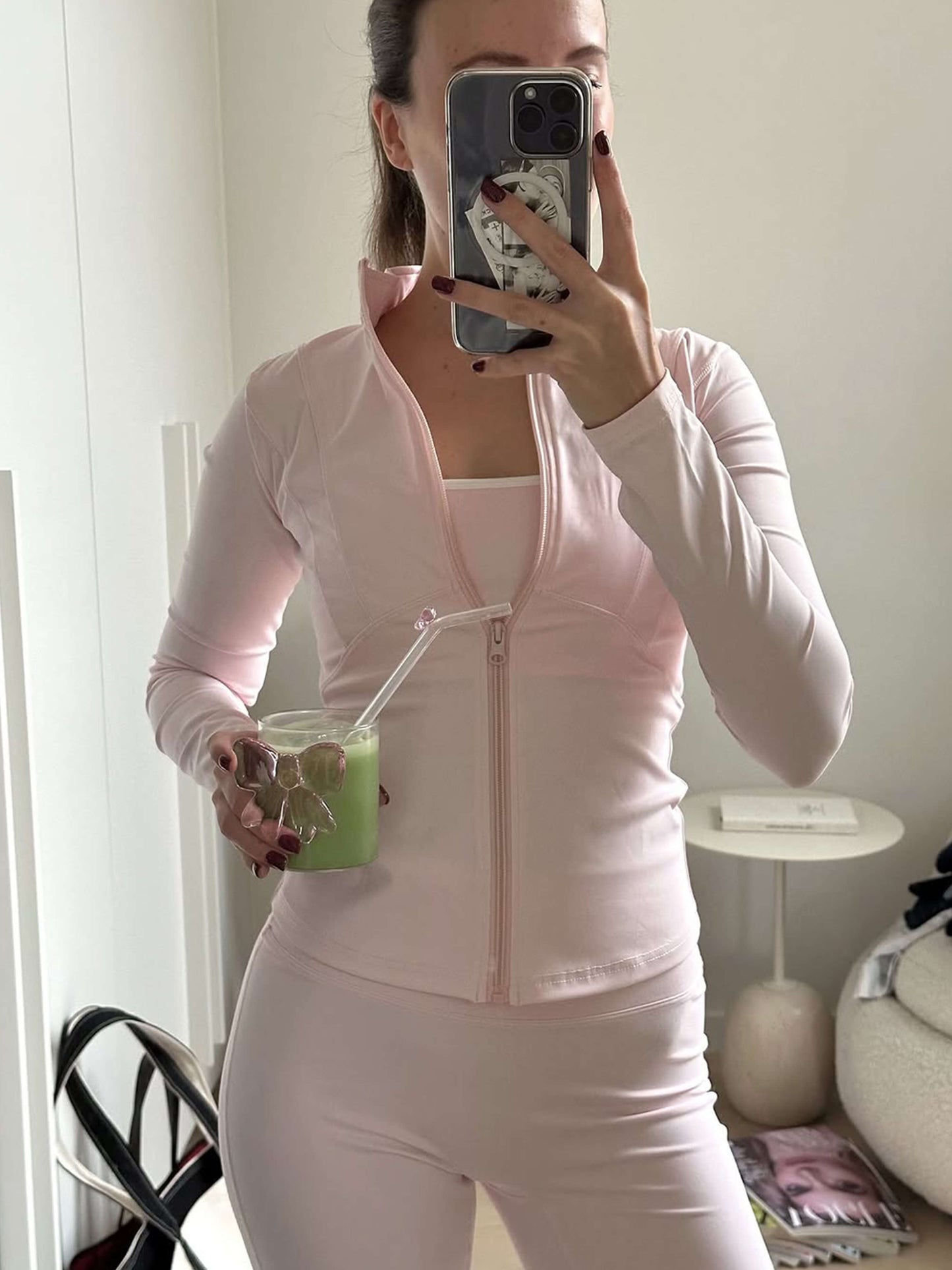 Damen Sportjacke Leichte Reißverschlussjacke