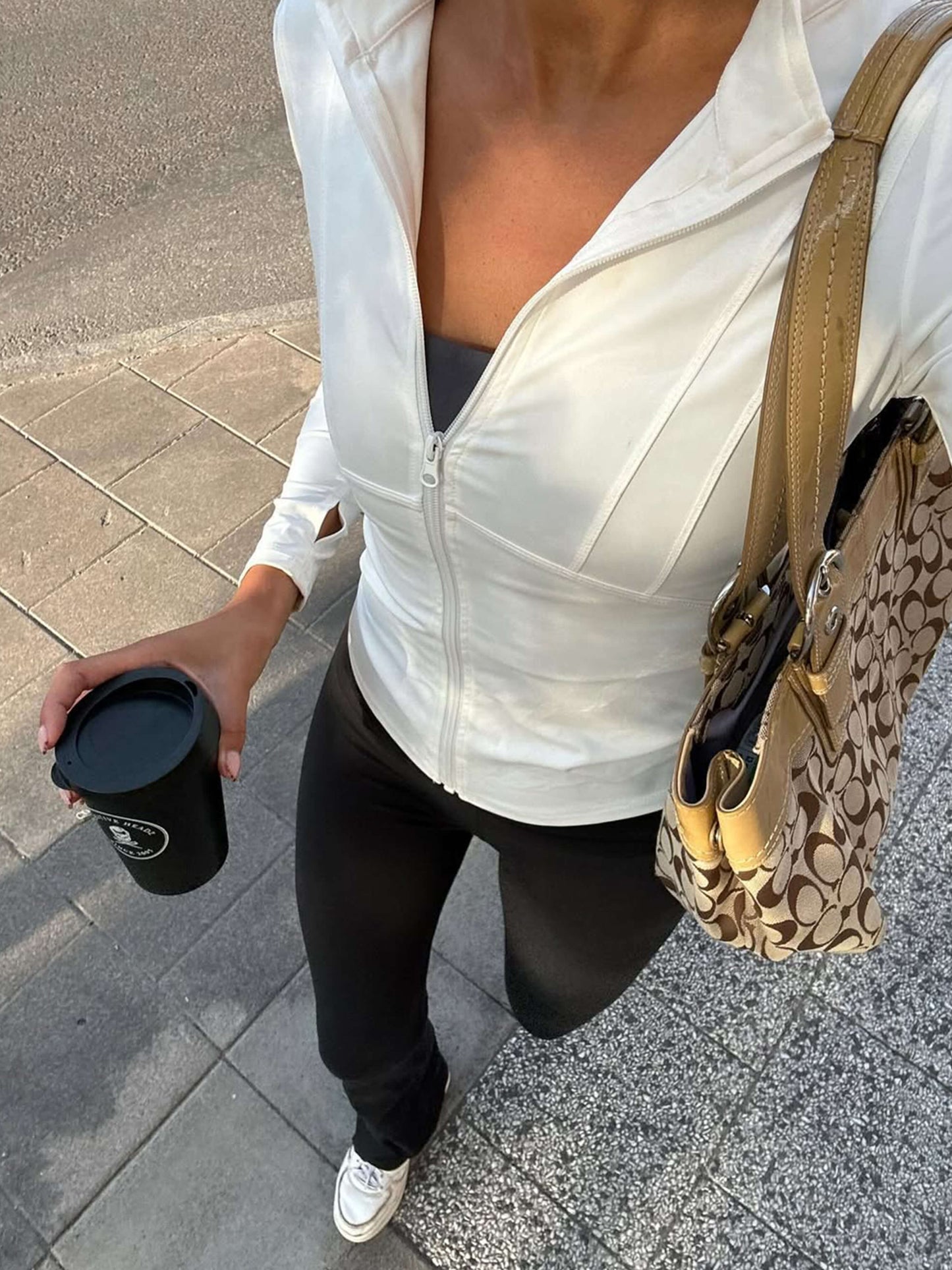 Damen Sportjacke Leichte Reißverschlussjacke